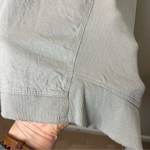 WORKSHOP REPUBLIC CLOTHING Gray Sleeveless Handkerchief Hem Dress Size L - Picture 5 of 8